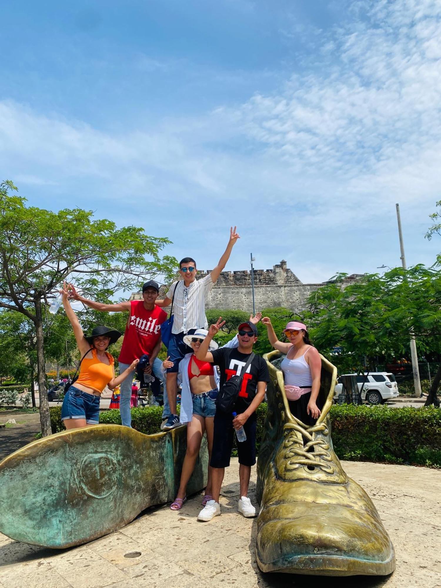 Hostel Cerca Al Centro Historico Cartagena Buitenkant foto